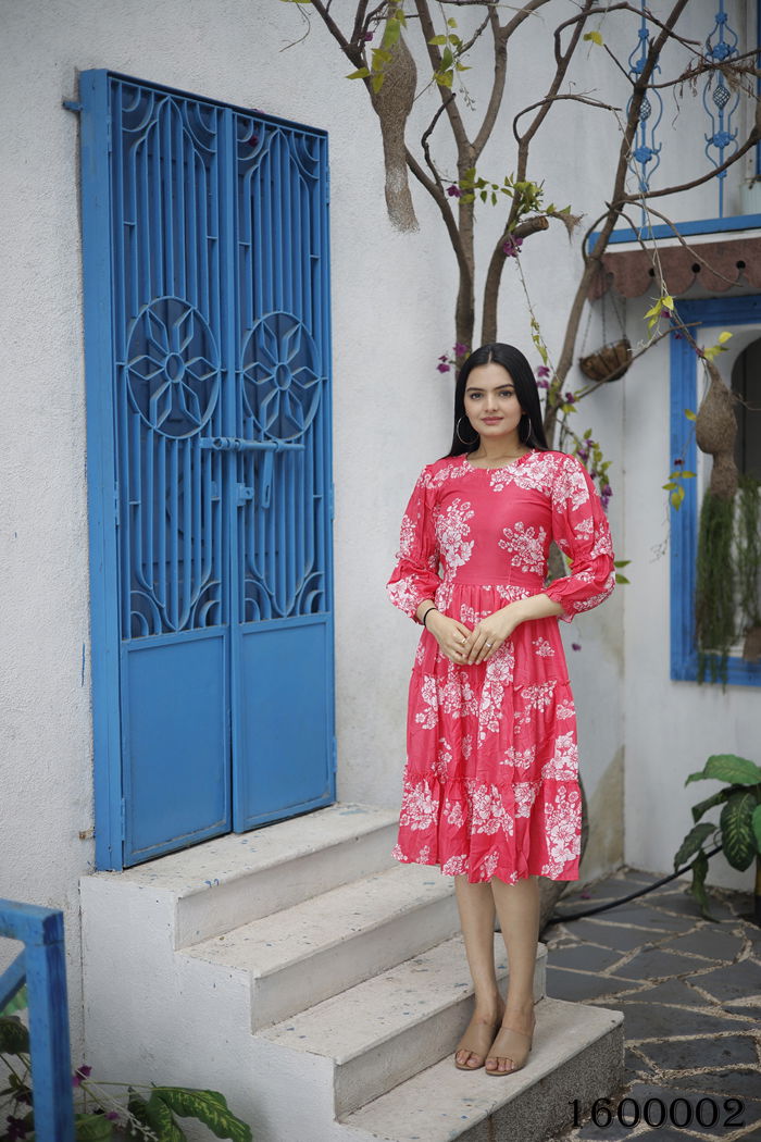 Aayaa Vol 16 Fancy Digital Print Girls One Piece Western Wholesale Price In Surat